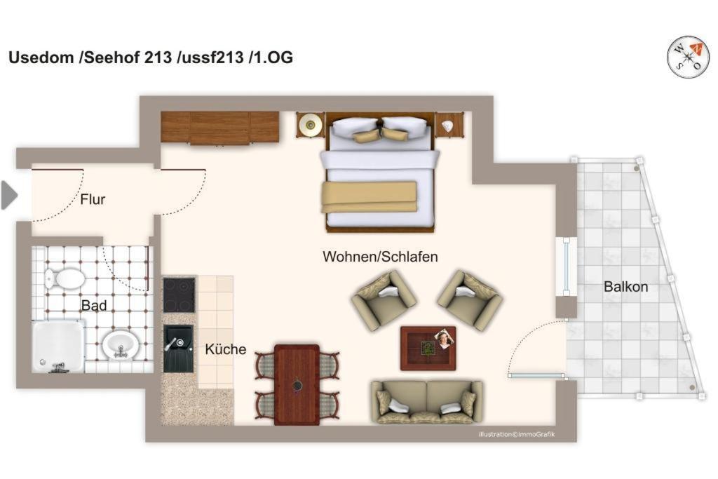 Seehof Seehof 213 Heringsdorf  Bagian luar foto